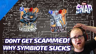 Symbiote SpiderMan kind of sucks Lets talk BAD DATA pushing New Cards [upl. by Loralee]