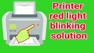 CANON 151dw PRINTER RED LIGHT BLINKING SOLUTION [upl. by Ojillek]