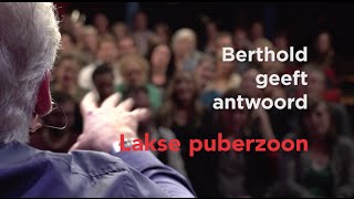 Berthold Gunster geeft antwoord lakse puberzoon [upl. by Atalya939]