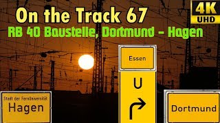 RB40 Baustelle DortmundHagen OTon 4K [upl. by Douville]