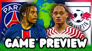 PSG vs RB Leipzig GAME PREVIEW [upl. by Akinor]