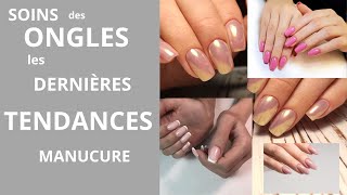 Comment avoir des ONGLES naturels beaux LONGS ET FORTS Manucure impeccable  TENDANCE 2023 [upl. by Arahsak]