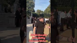 Chiswick House And Garden Wedding Performance Jedsax👑 wedding shorts artist youtube [upl. by Enhpad125]