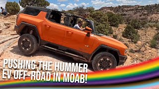 2024 Hummer EV SUV Tackles MOAB Electric OffRoading Where the Hummer Was Developed [upl. by Anileba]