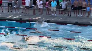 Enzo 100m Butterfly Lane 1  2024 Speedo Summer Champs Finals  72524 [upl. by Jessika891]