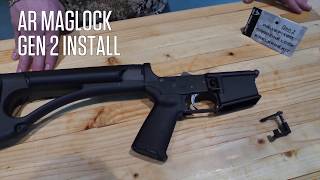 How to Install a Gen 2 MAGLOCK on an AR15 [upl. by Luigi]