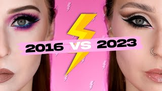 2016 vs 2023  LÉvolution de mon Makeup [upl. by Bouchard]