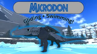 Dinosaur Simulator 2024  Microdon Barinasuchus Skin Showcase  Roblox [upl. by Tnelc]