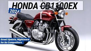 2024 NEW HONDA CB1100EX The Ultimate Retro Motorcycle Revamp Nightmare for its Competitors [upl. by Onit]