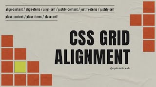 Stop struggling with CSS GRID ALIGNMENTS [upl. by Mascia]