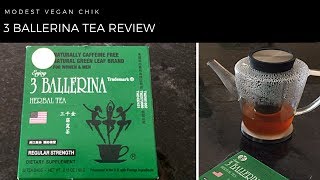 3 Ballerina Herbal Tea Review  Regular Strength  Weight Loss Tea  Detox Tea [upl. by Nisotawulo594]