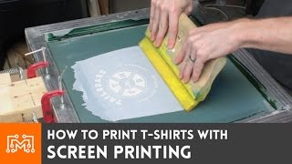 Screen Print Your Own Tshirts  HowTo  I Like To Make Stuff [upl. by Pelag]