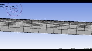 ANSYS Fluent Laminar Flow in pipe Improved meshing [upl. by Etram]