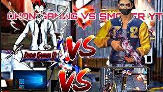 Smoker YT is live DHONI GAMING VS SMOKER YT garenafreefire garenaytlive ytlive [upl. by Madid]