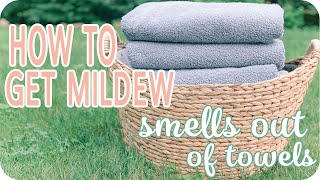 Homemaking Skills  Stinky Towels GET THE SMELL OUT [upl. by Jennifer]