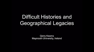 Halford Mackinders Uncomfortable Legacy  Professor Gerry Kearns [upl. by Warfore]