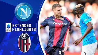 Napoli vs Bologna Extended Highlights  Serie A  CBS Sports Golazo [upl. by Notnilk593]