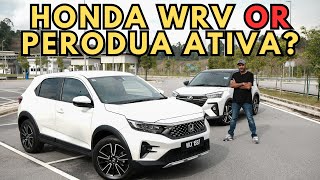 Honda WRV or Perodua Ativa  This Is What You Should Know [upl. by Mulford]