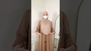 HIJAB PASHMINA OVAL TALI  LINK HIJAB DI BIO NO 263  OOTD HIJAB shortsvideo ootdhijabremaja [upl. by Cammy]