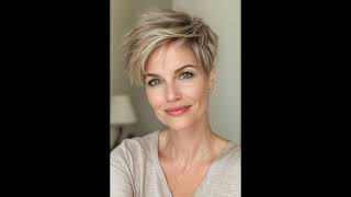 Top trendy short haircuts hairstyles and dye color ideas for over 40 womenlatest short haircut 2024 [upl. by Lula]