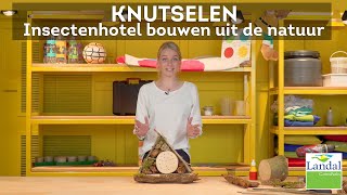 Insectenhotel  Knutselen 4 Landal TV [upl. by Aneehsyt]