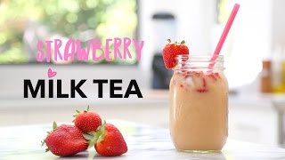 How to make Milk Tea Recipe  Boba Milk Tea [upl. by Suired216]