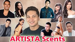 10 ARTISTAS SIGNATURE SCENTS ALAMIN NATIN  Filipino Celebrities and their Perfumes [upl. by Mina]