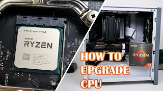 How To Upgrade Your CPU Step By Step  AMD Ryzen CPU Installation 2022 [upl. by Pascal946]