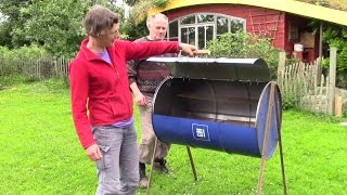 How To Make The Easiest And Best Oil Barrel Barbecue Ever No Welding [upl. by Malinowski]