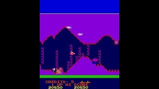 Arcade Longplay  Battle of Atlantis 1981 Comsoft [upl. by Lelah]