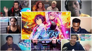 The Asterisk War Opening 1  2  Reaction Mashup [upl. by Di]