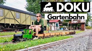 Modelleisenbahn Doku  Dampfloks zum Mitfahren  Gartenbahn Dokumentation Dampflokfreunde Kalrsruhe [upl. by Yraeg]