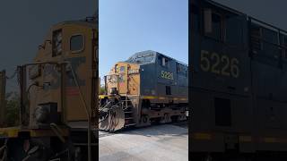 CSX M224 Mixed Freight Train from Greenwich Ohio 9142024 csx train railroad shorts railfan [upl. by Cher721]