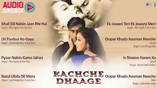 Kachche Dhaage  Full Movie Non Stop Songs  Ajay Manisha Saif Namrata  Nusrat Fateh Ali Khan [upl. by Ainala]