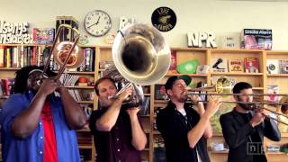 No BS Brass Band NPR Music Tiny Desk Concert [upl. by Enelrac527]