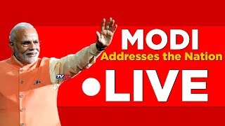 MODI LIVE  Prime Minister Narendra Modi Addressing Nation  BJP Live  TV5 Kannada [upl. by Macrae]