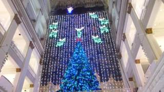 Macys Phildelphia Annual Christmas Pageant of Lights Holiday Light Show with Wanamaker Organ Full [upl. by Alleb808]