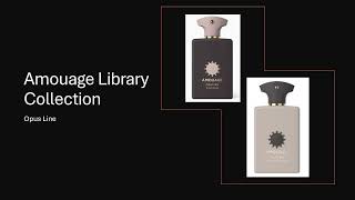 Amouage Library Collection Opus Lineتقييمى لعطور [upl. by Ssej183]