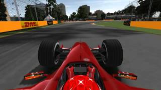 BEST Ferrari F2004 MOD FOR RFACTOR  download links [upl. by Ybbed937]