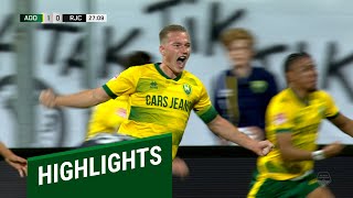 Samenvatting ADO Den Haag  Roda JC 20 24092021 [upl. by Ettennal739]