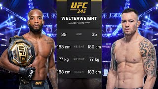 Leon Edwards vs Colby Covington Full Fight  UFC 296 Fight Night [upl. by Lenhart]