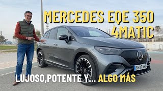 MERCEDES EQE SUV 350 4MATIC  PRUEBA  REVIEW  TEST  ELÉCTRICO POTENTE LUJOSO Y ALGO MÁS [upl. by Nahsar]