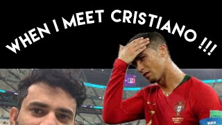 When i meet cristiano ronaldo ⚽️😳 [upl. by Neile]