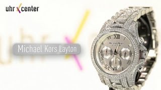 Michael Kors MK5718 Layton DamenChronograph [upl. by Hunley146]