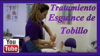 Tratamiento y recuperación de un esguince de TOBILLO [upl. by Adnawyt]