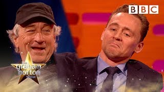 Tom Hiddlestons celebrity impressions  The Graham Norton Show  BBC [upl. by Meill]