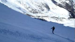 Avalanche Guillaume Knapek Hors piste Les Orres [upl. by Grizelda]