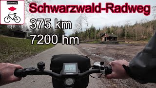 SchwarzwaldRadweg Der Westweg für Radfahrer [upl. by Solegnave]