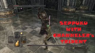 Sir Alonne Seppuku 2 RTSR MELEE Channelers Trident DS2 Boss Challenge Run No hitperfect [upl. by Etem]