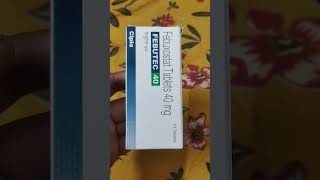 febuxostat tablets 40 mg uses in hindi shorts medicineknowledge [upl. by Jansson]